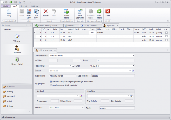 Subsystém obyvatelstva
