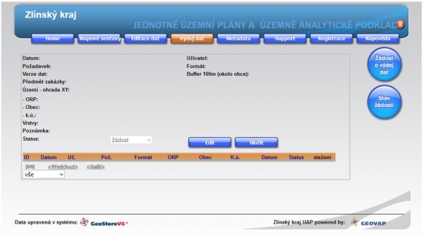 Správa a pořizování ÚAP