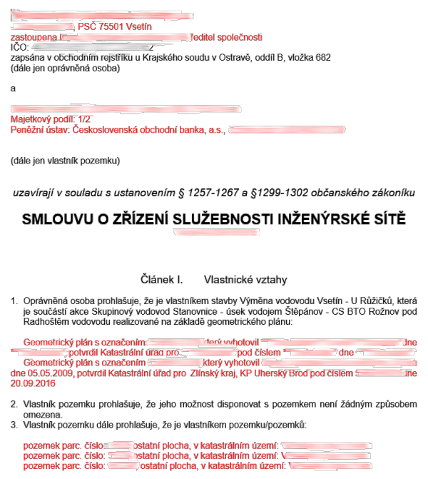 Věcná břemena_správce