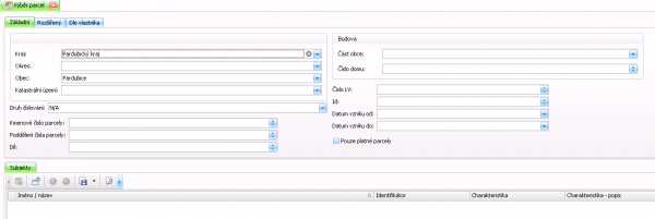 Registr evidence nemovitostí