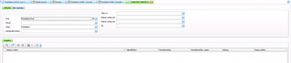 Registr evidence nemovitostí